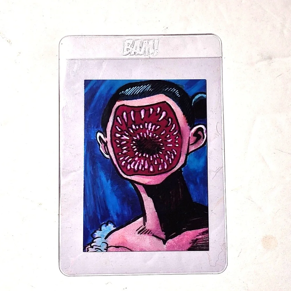 Bam! Horror Trey Baldwin Cabin in the Woods Art Card 630/2500 Villain Series